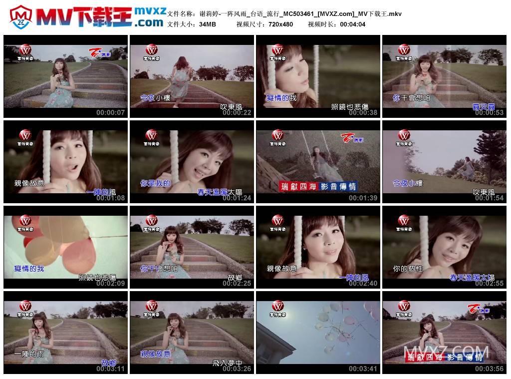 谢莉婷-一阵风雨_台语_流行_MC503461